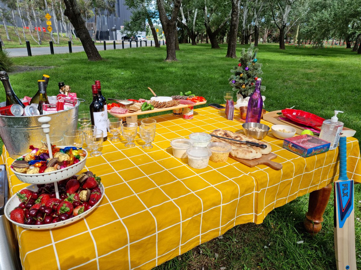 myriad_tech's tweet photo. Thanks to our development and implementation partners who joined us in Canberra for Myriad Technologies picnic. It was a lovely day on the shores of Lake Burley Griffin celebrating our joint successes throughout the year. Pity the stream leads lost the cricket, Rob demonstrating! https://t.co/dFcGizPcHw