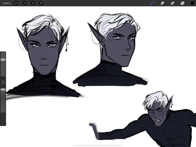 I draw this man so much and I am no where near done 