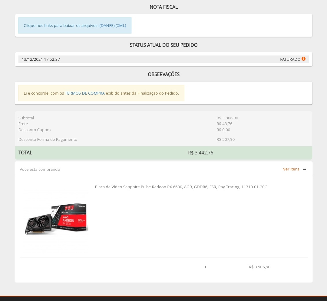 PanodaTech's tweet photo. @pcbuildwizard Menor preço últimos 90 dias foi na Terabyte hoje, por R$3.399,00 https://t.co/BL5GcAT58l