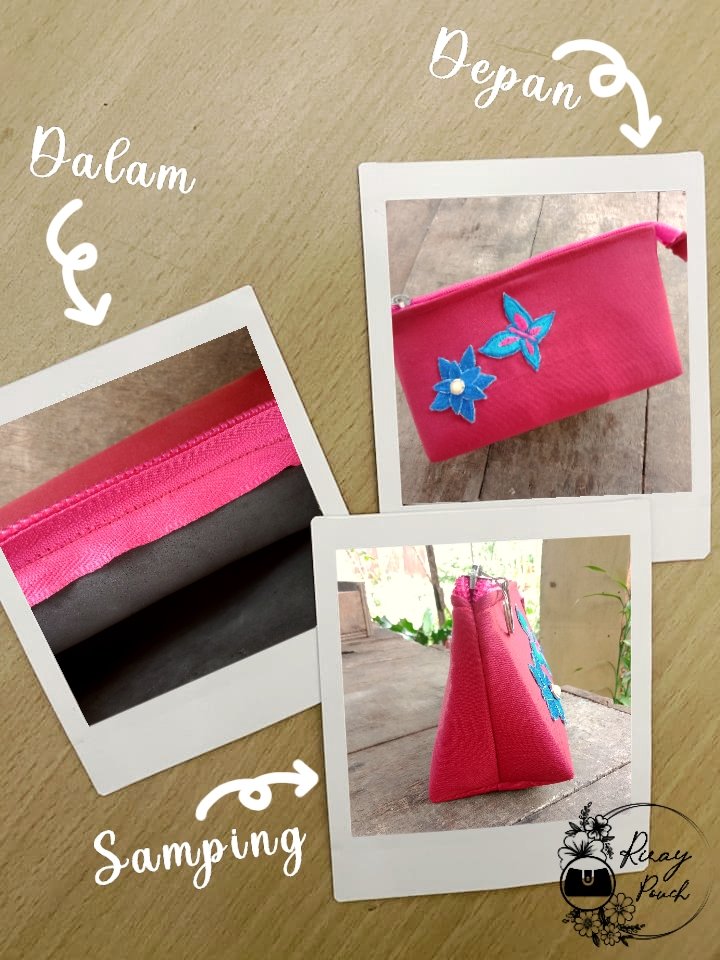 RirayR's tweet photo. Hai guys
Aku mau kenalin nih produk pouch buatan aku><
Ukurannya yang cukup luas bisa untuk simpan alat make-up ataupun alat tulis.
Bagian luarnya menggunakan bahan katun dan bagian dalam yang dilapisi spon><
Insyaallah tahan lama(. ❛ ᴗ ❛.) https://t.co/9Fm9nWRwH4