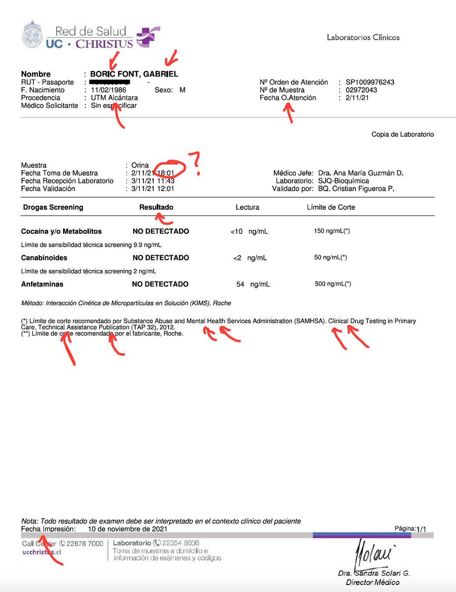 _BL4ckf0x_'s tweet photo. @gabrielboric Dile al que te edito el pdf que tenga mas ojo para la próxima, el lab toma muestras hasta las  14:30. Ademas, a veces el exportar a pdf para falsificar o editar algo toma la L minúscula como barra vertical “|”, y la I mayúscula también… https://t.co/4WdZAsvg9f