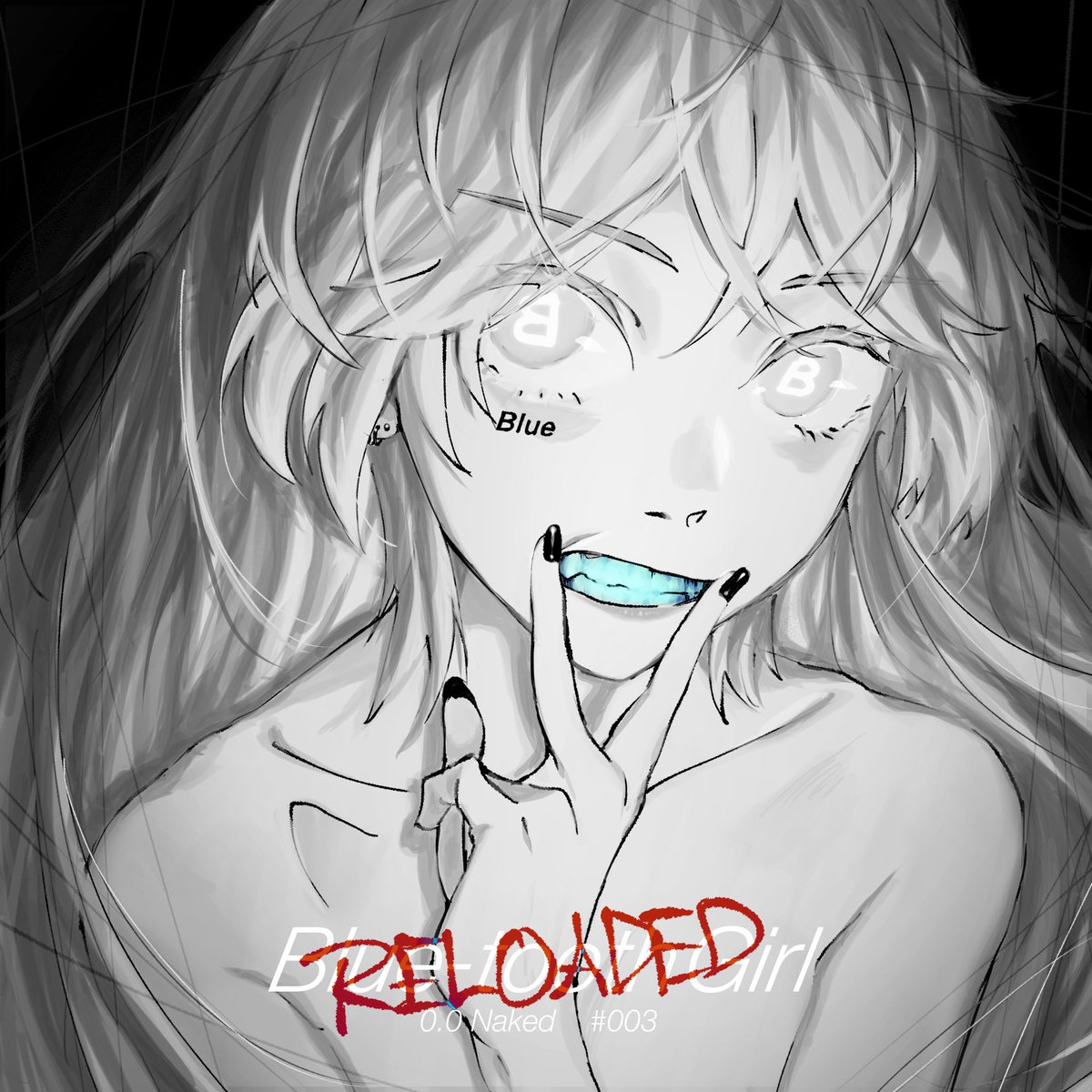 Blue-tooth Girl "RELOADED"
#OC #創作イラスト 