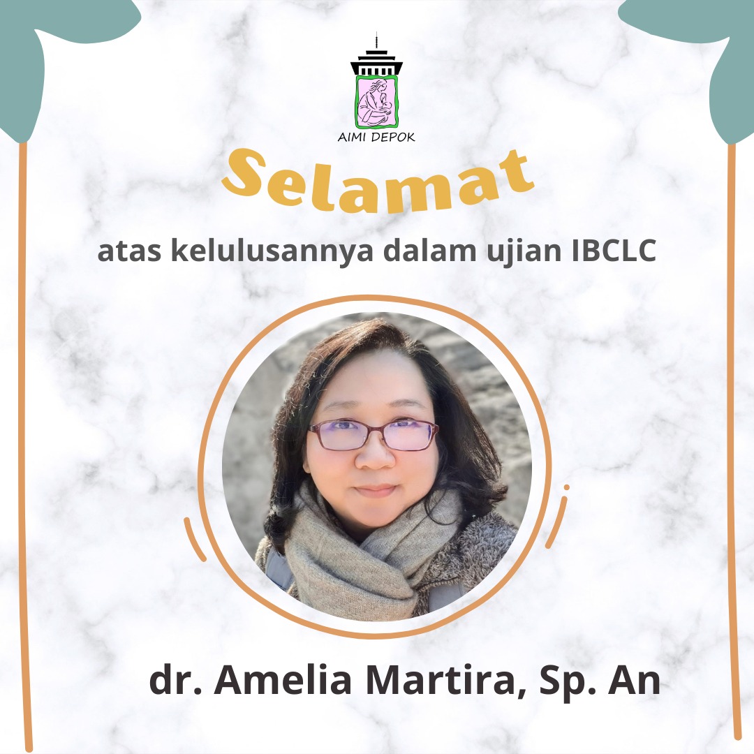 Alhamdulillah, berita bahagia pagi ini dari kak <a href="/irasjafii/">Amelia Martira</a>

#ibclc #ibclccertifiedlactationconsultant
#lactation 
#aimi
#aimidepok