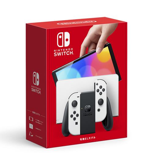 Amazonにて「Nintendo Switch(有機ELモデル) Joy-Con(L)/(R) ホワイト