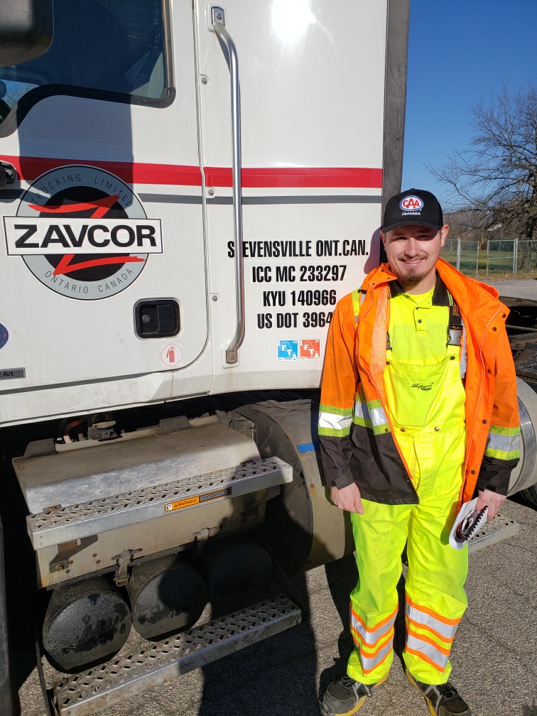 Congratulations Chris on passing your road test! Looking to get an AZ or DZ licence of your own? Head to zavcortrainingacademy.com/courses