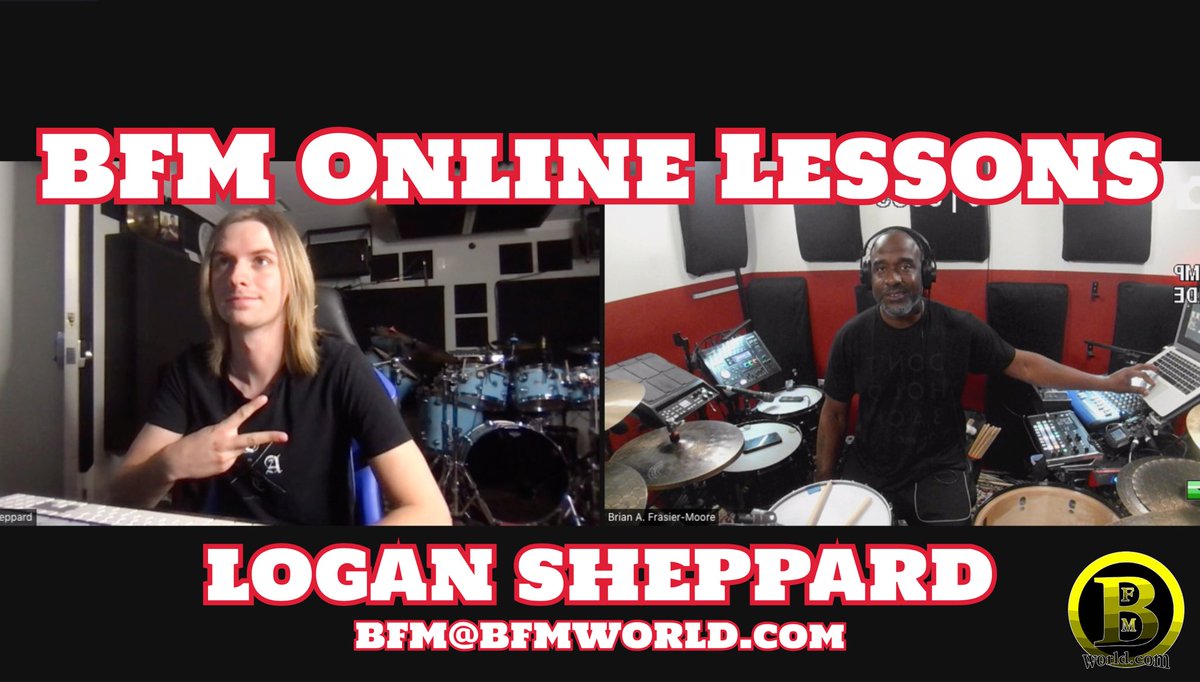 BrianFrasierM's tweet photo. Another great #bfmonlinelessons with Logan Ellis Sheppard today! Wow! You’ve grown so much. Your intelligence and attention to detail is amazing! Keep pushin!

Schedule your #bfmprivatelessons at BFM@BFMWORLD.com today! #bfmworld #bfmworldinc https://t.co/NLerZFc0Jp