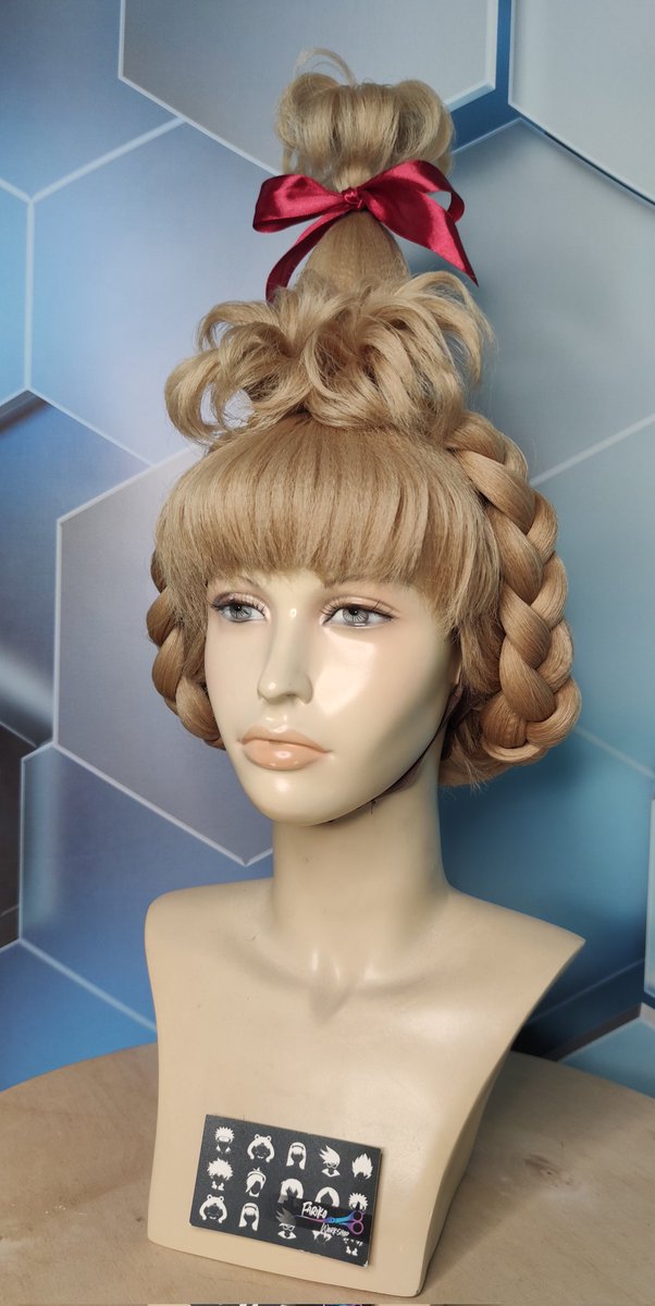 FarikoWorkshop's tweet photo. Cutie Christmas wigstyling Cindy Lu
#Christmas #grinchmas #cindylu #wigstyling #cosplaywig https://t.co/x6LsNYXBWD