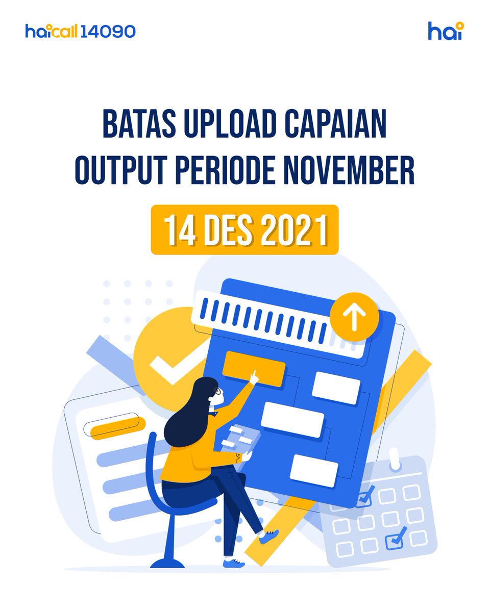 haiDJPb's tweet photo. #TemanHAI ada yang masih belum melaporkan capaian output bulan November 2021?
Yuk segera lapor ya.
Jika terdapat permasalahan dalam mengunggah ADK capaian output segera melapor bertiket ke MinHAI agar dapat MinHAI bantu ya😉

#CapaianOutput
#DJPbHAnDAL https://t.co/xgFGdtaoOv