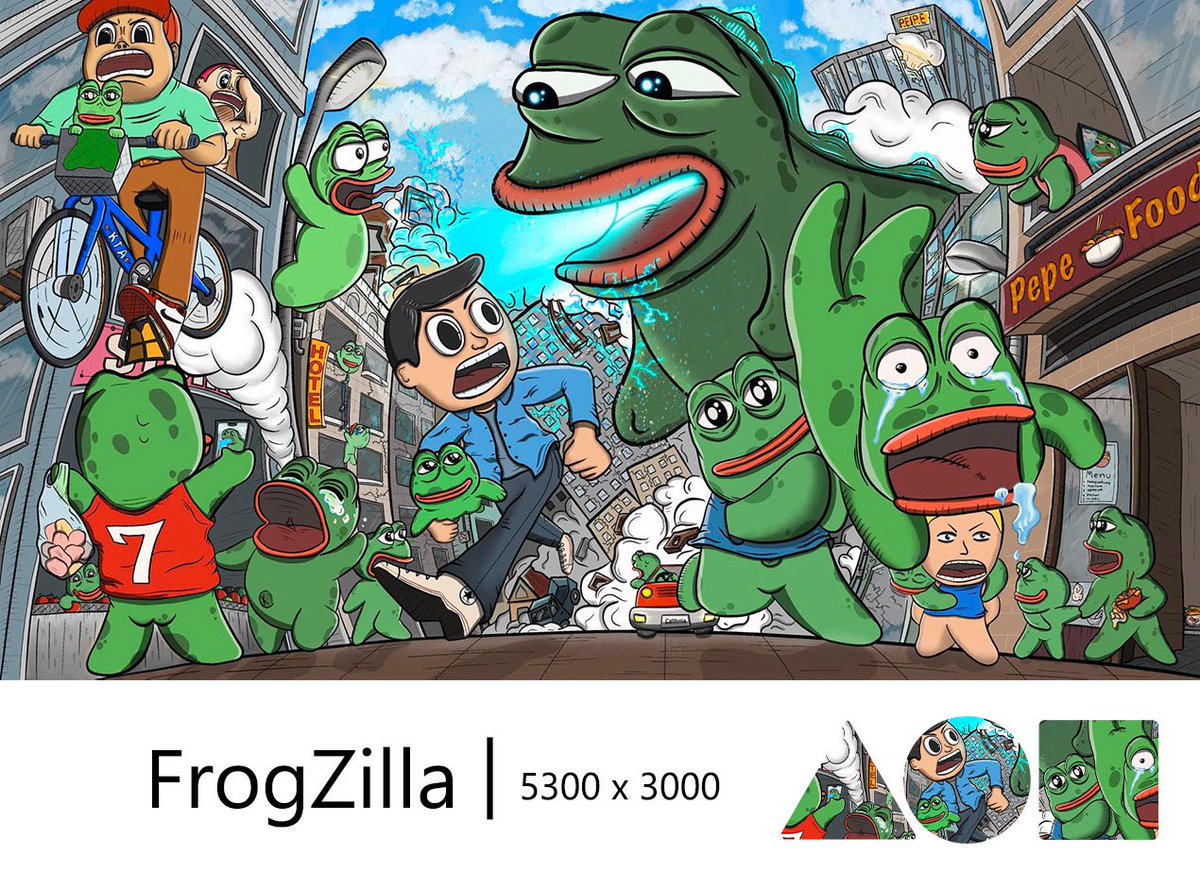 #newdrop In a city where humans and animals have coexisted for many years, today giant monsters have appeared and destroyed the city until nothing was left. They named it Frogzilla.@withFND 

foundation.app/@BillieBell/~/…

#NFTCommmunity #NFTcollection #NFTshill