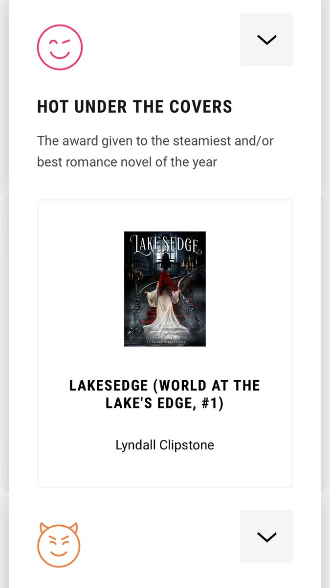 lyndall clipstone (@lkclipstone) on Twitter photo So excited and honored that LAKESEDGE is an <a href="/EpicReads/">Epic Reads</a> Book Shimmy finalist for best romance 🖤 Truly the best award category!
Thank you to everyone who has shown such love to my goth lake kids! If you’d like to vote in this round, here is the link: epicreads.com/bookshimmyawar… So excited and honored that LAKESEDGE is an <a href="/EpicReads/">Epic Reads</a> Book Shimmy finalist for best romance 🖤 Truly the best award category!
Thank you to everyone who has shown such love to my goth lake kids! If you’d like to vote in this round, here is the link: epicreads.com/bookshimmyawar…