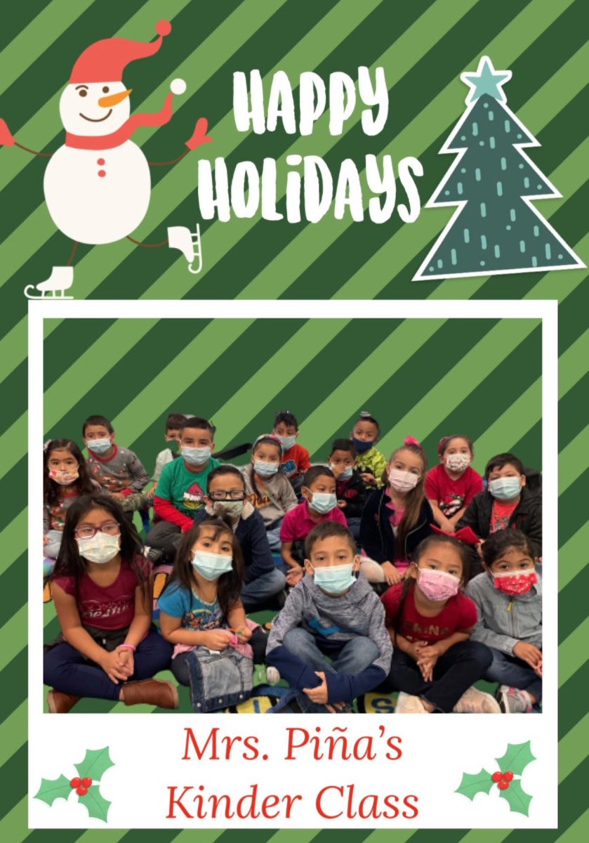 Happy Holidays from some of our Hawks! <a href="/McAllenISD/">McAllen ISD</a>