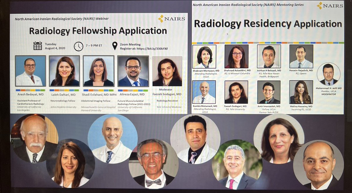 ✨✨Had a great night with @NAIRadSociety family tonight! 

✨✨Standing on the shoulders of giants, looking forward to a brighter future! 
#Radiology 
#PersianCommunity