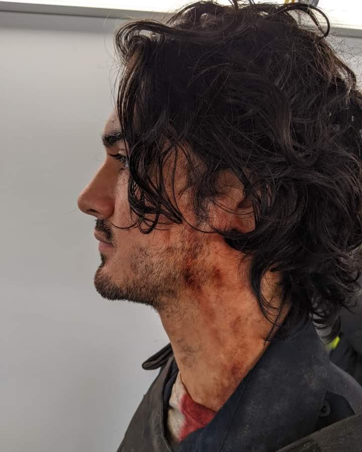 revilreboot's tweet photo. Avan Jogia as Leon S. Kennedy behind the scenes of #ResidentEvil: #WelcomeToRaccoonCity 🔥 https://t.co/36W1wcp89i