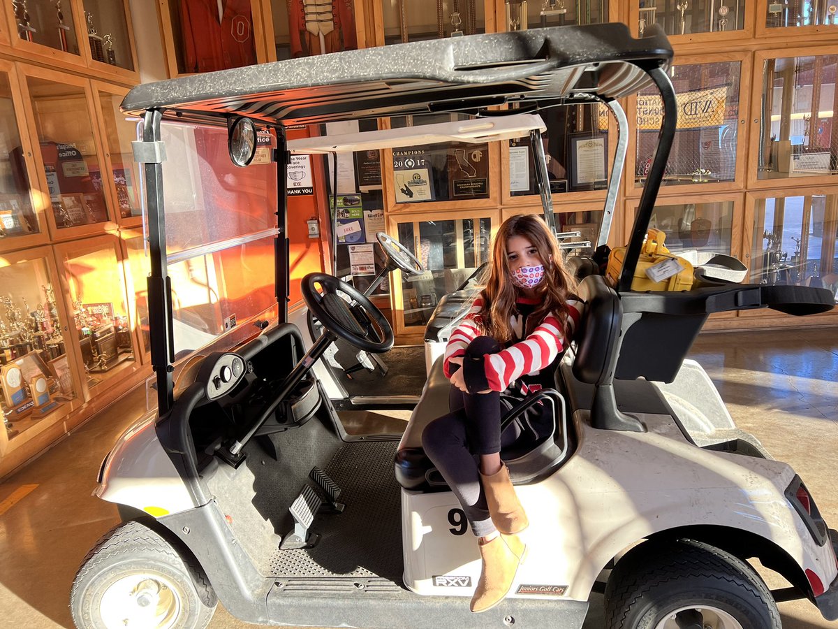 Yorba_DrLuther's tweet photo. When your Mom is a HS admin, School Wide Saturday School is the norm, but the perk? Rides in the golf cart! #assistantprincipallife #adminmom #balance #yougetme #andmywholefamily https://t.co/M1ZXE9L8HS