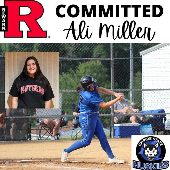 Commitment Alert! Congratulations <a href="/AlisonMiller04/">Alison Miller</a> on your commitment to Rutgers University-Newark. We are so proud of all the hard work you put in to get there! Go Scarlet Raiders! #GDTBAH #WeEarnIt <a href="/CoachJoeHuskies/">Joe Porcelli</a> <a href="/EStateHuskies/">Empire State Huskies</a> <a href="/3N2TeamClutch/">3N2TeamClutch</a> <a href="/huskies_sottile/">Empire State Huskies Sottile</a>