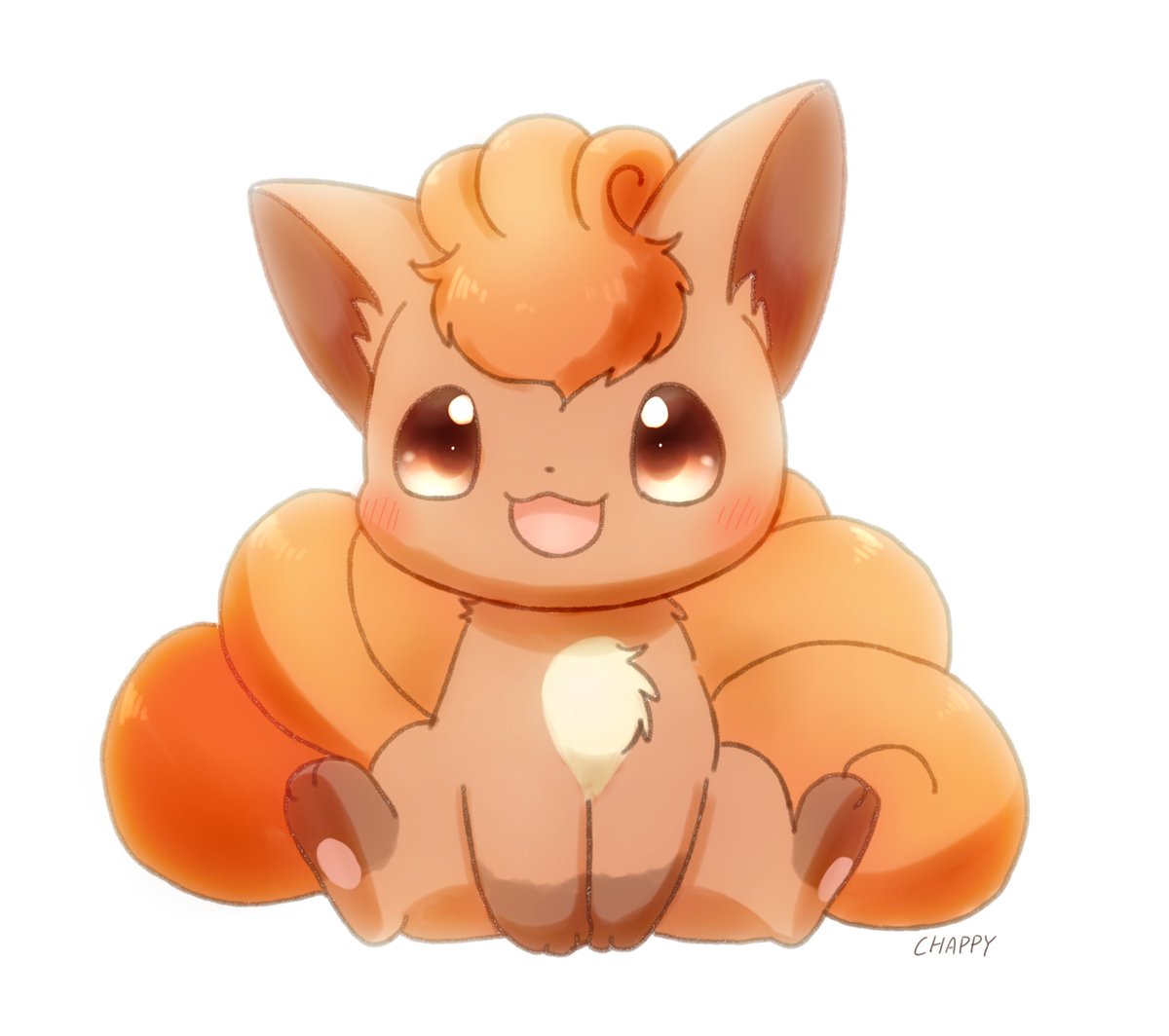 「ロコンこんこん🦊 」|チャッピー🦊🐾のイラスト