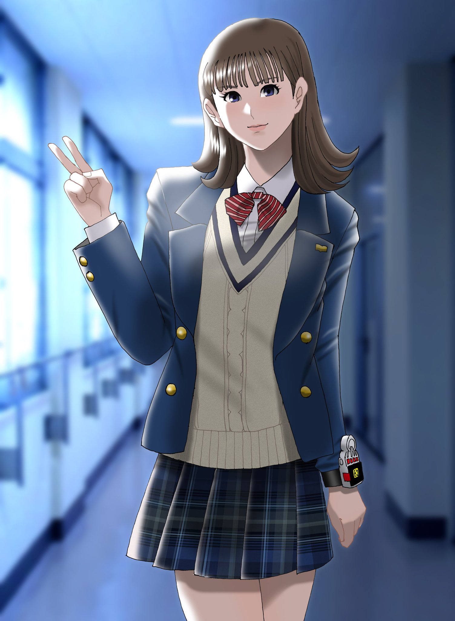 メガレンジャー 今村みく/城ヶ崎千里 制服＋デジタイザー