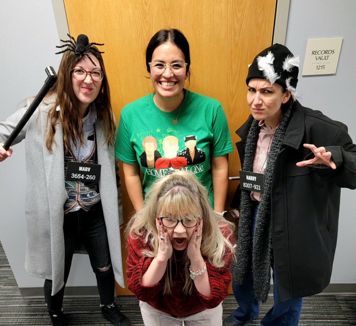 Faculty and staff had fun dressing up as Holiday movie characters today! <a href="/Cen10titans/">Centennial HS</a>