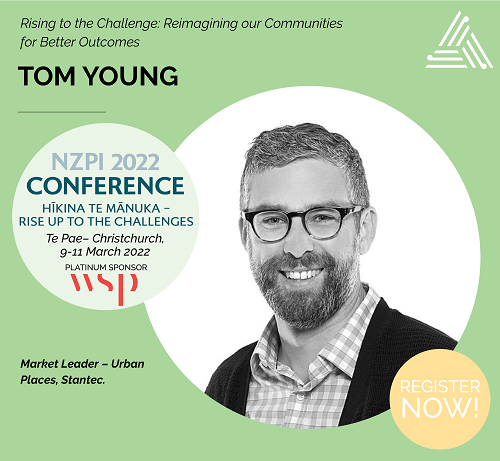 Introducing Tom Young, keynote speaker presenting with Nancy McDonald at #NZPIC2022.  

#NZPI #NZplanning #Conference #Christchurch #Ōtautahi #HikinaTeMānuka #RiseUptotheChallenges #KeynoteSpeaker #TomYoung

Bio:  bit.ly/31klkJK 
Register:  bit.ly/3E9xV0W