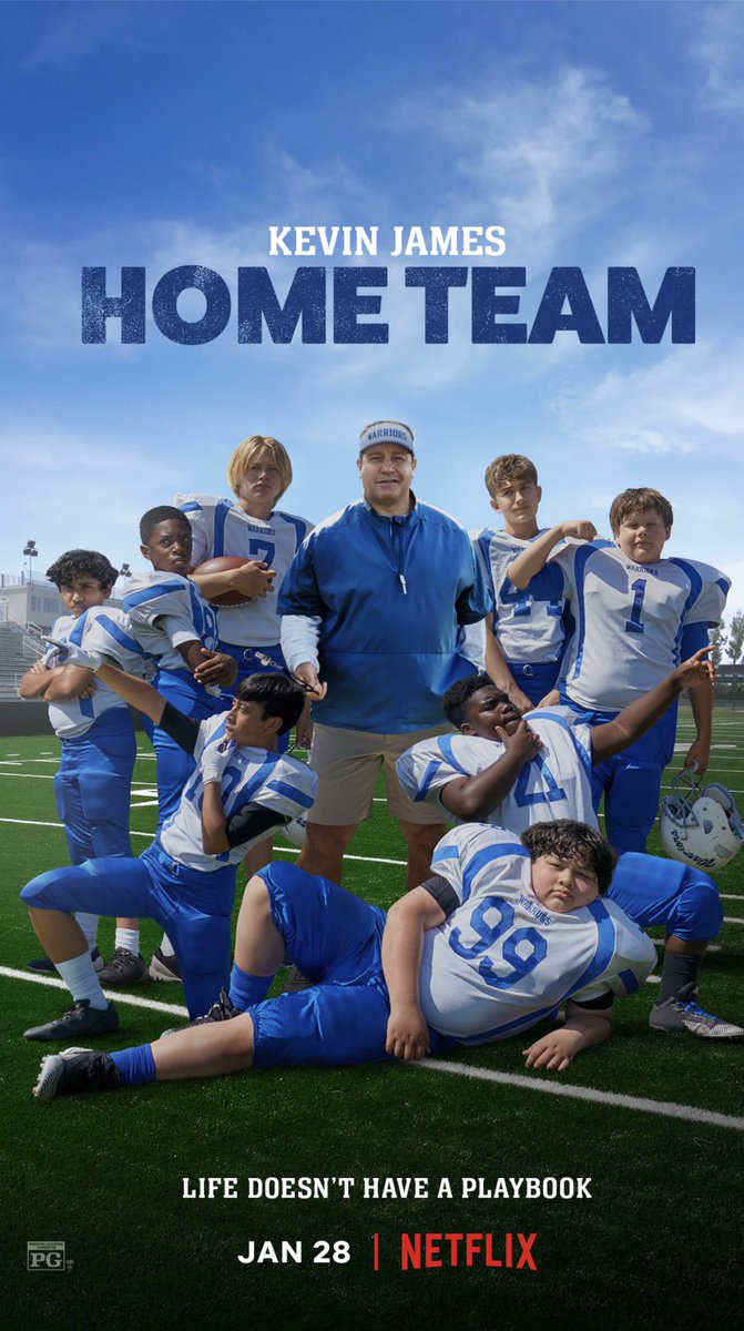 My “Grown Ups” pal <a href="/KevinJames/">Kevin James</a> is just terrific In <a href="/netflix/">Netflix</a> new comedy “Home Team.” COMING SOON!!