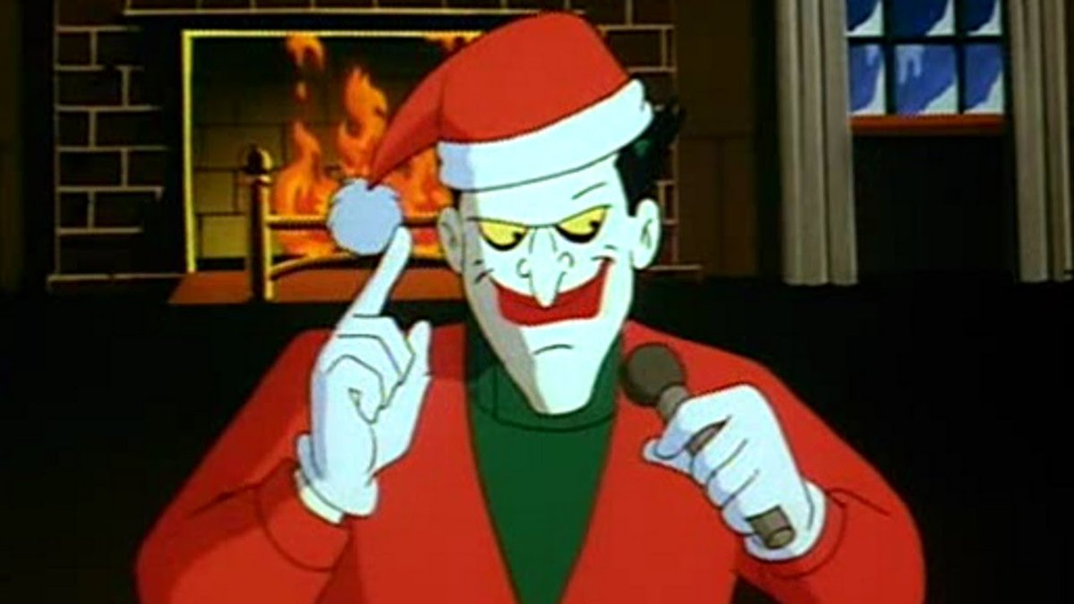 Barbara74048755's tweet photo. @HamillHimself I just finished watching this fantastic episode of #BatmanTheAnimatedSeries #ChristmasWithTheJoker🃏💜💚,  Mark this is one of my many favorite episodes 💜💜💚💚!! https://t.co/4jSg76grDM