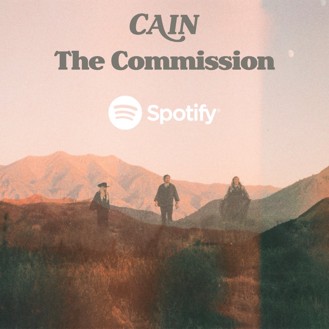 Have you gotten to hear the new The Commission (Band Version) yet? You can listen on @Spotify by clicking the link below 🙌🏼 CAIN.lnk.to/TheCommission/…