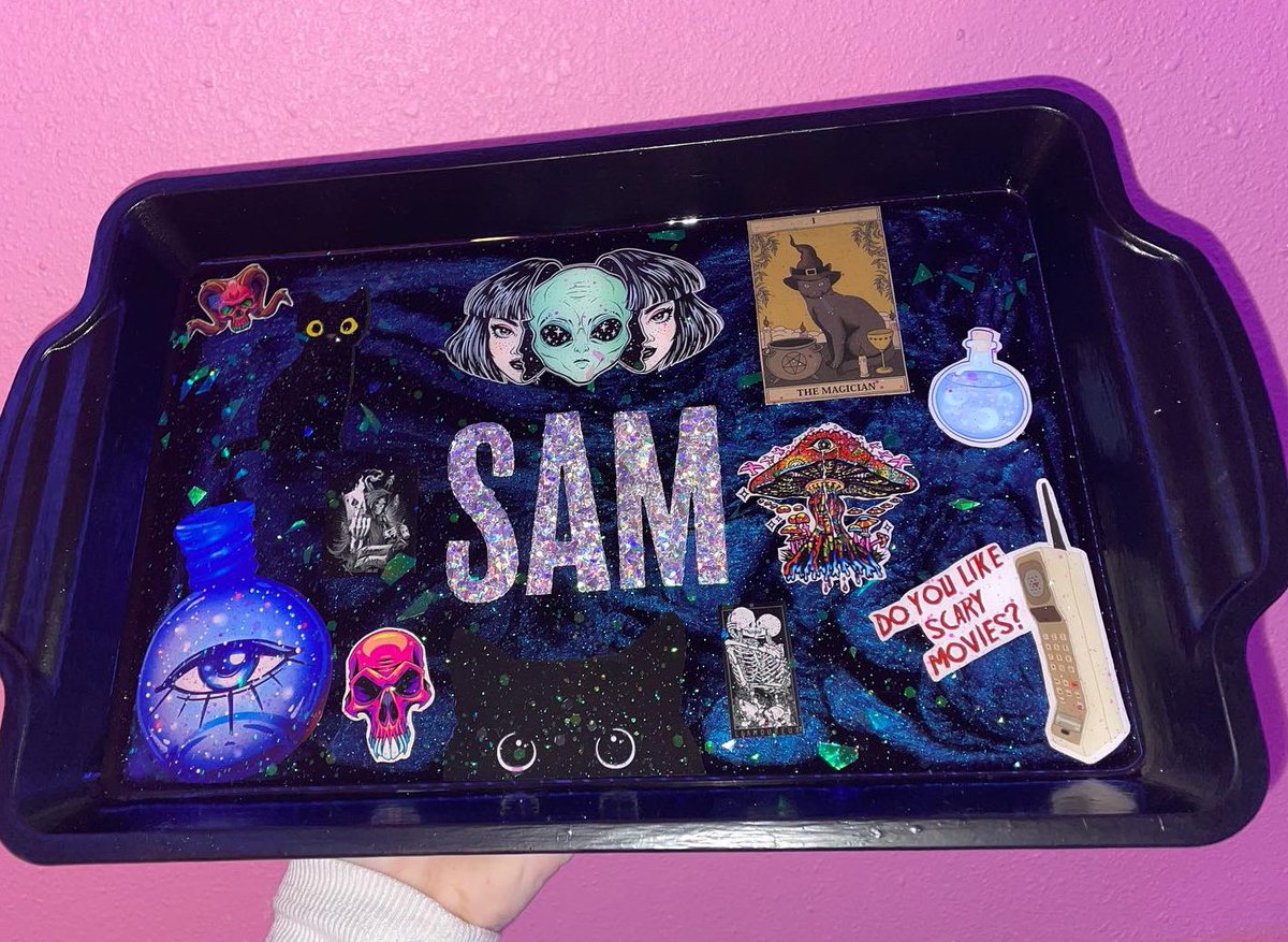 Customized rolling tray ✨