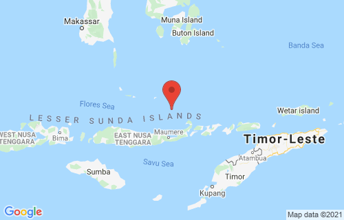 eqtoday's tweet photo. Significant #earthquake #Indonesia: magnitude 7.6, 95 km N of Maumere, Indonesia, depth: 76 km https://t.co/es7YzOP7AX https://t.co/u6kM4Pfn31