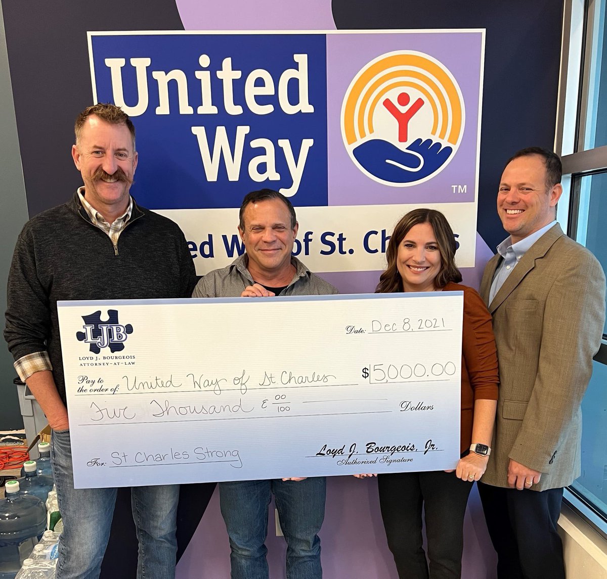 LoydBourgeois's tweet photo. We're excited to give an update on our #StCharlesStrong shirt fundraiser sales. 

Thanks to the amazing support of our community, we were able to raise $5000 which is all going to a dedicated fund to help our @SCPPS schools and teachers replace classroom items lost due to Ida. https://t.co/tLxU5t8t6I