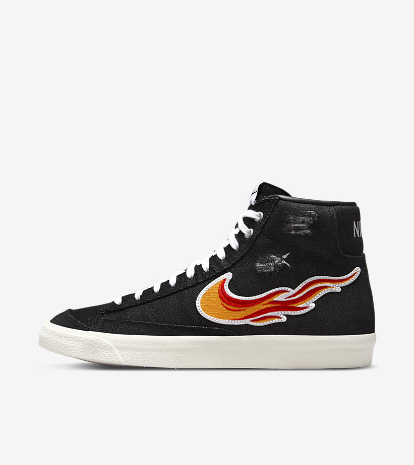 SOLELINKS's tweet photo. Nike Blazer Mid 'Cleveland Rocks' official images https://t.co/Ne4EvNxITu