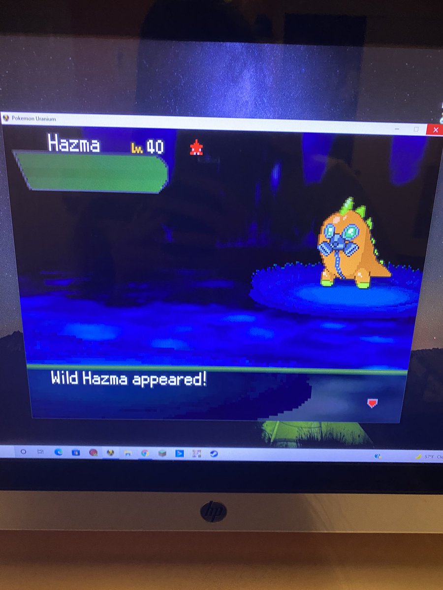 Tsgnwn's tweet photo. Shiny hazma after only 75 soft resets in uranium #pokemon #shinypokemon #hazma #pokemonuranium https://t.co/0U7Na9D0Nx
