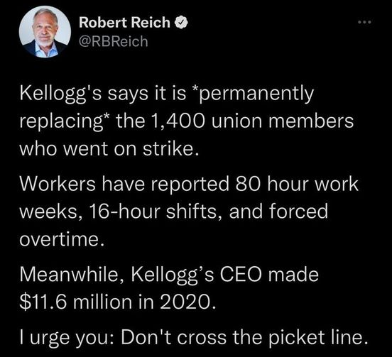 resistprotest's tweet photo. Don't Cross the Picket Line. https://t.co/VCpGSfqhbB