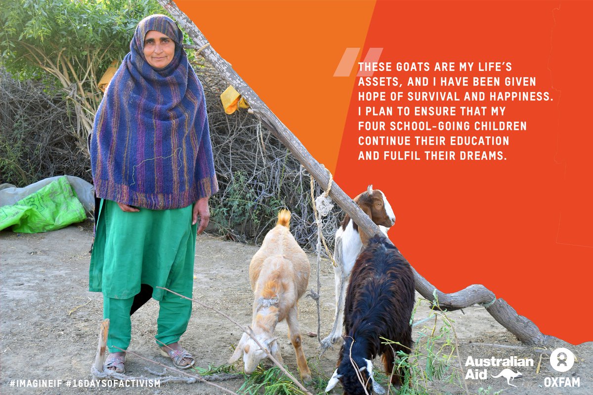 Did you know Australia is supporting farmers, particularly women, in 🇵🇰 Pakistan by providing training on #climate-smart agricultural practices & the establishment of demo-plots with modern irrigation systems, through the Australian NGO Cooperation Program? #16DaysofActivism2021