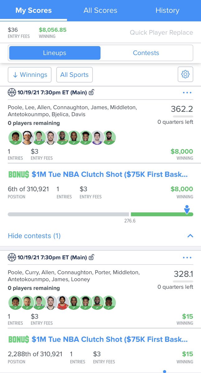 PerfectPicksDFS's tweet image. New Year’s almost here & so is our new logo! Further, since our yearly win total jumped over $60,000 after our $8000 NBA opening night cash, we are now offering ANOTHER chance to win 1 of our #DFS packages! Just LIKE & RT this post to enter (must be following)!🎄Happy Holidays🎅🏻!