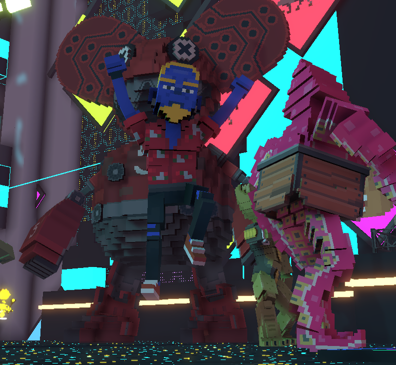 sijofri's tweet photo. @TheSandboxGame @deadmau5 Having some fun! :P https://t.co/lxXoaoiTzZ