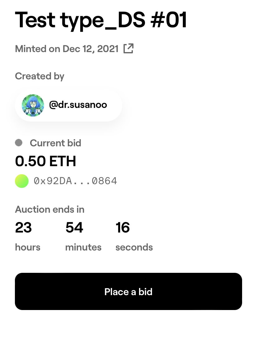 Dr_Susanoo's tweet photo. ‼️ OMG OMG OMG ‼️
my first NFT on @withFND is bidding now!!!
The auction will end in 24 hrs 

TY my fren 😍

remember to turn on the volume when u watch my art 🔊

https://t.co/TaP9lxOHc6

#NFT #NFTCommmunity #FND #cyberpunk #cyborg #nftcollectors https://t.co/mZM0L3fQOh