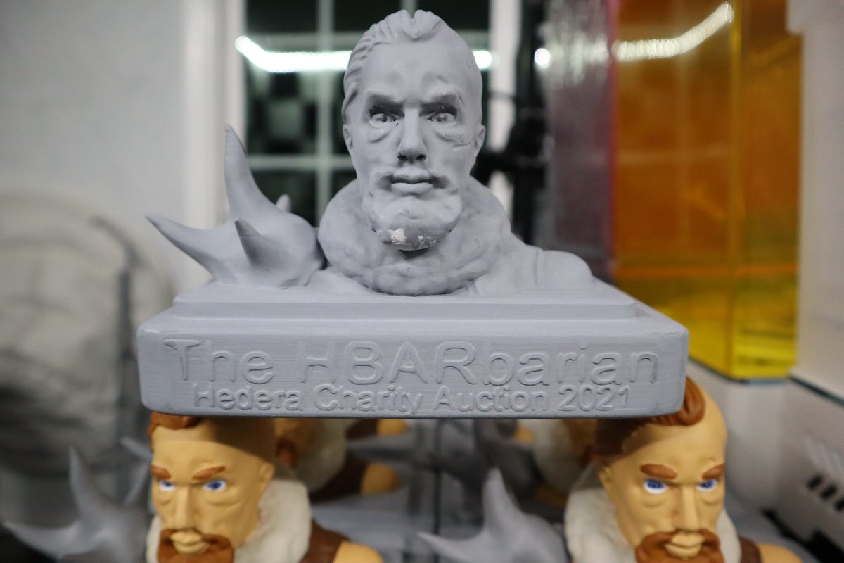 CCreationsNFT's tweet photo. @hedera CryptoCreations is dedicated to creating premier NFT/3DPNFT collections. The physical companion piece will compliment the digital version. Our belief is that being able to actually hold, touch and cherish your NFT, brings a new dimension to digital asset ownership. #HBARbarians https://t.co/bSrFUGC4Kp