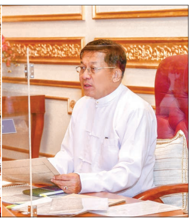Shoon_Naing's tweet photo. "Daw Aung San Suu Kyi has the right to give remarks through her advocates," said Junta chief Min Aung Hlaing according to state newspaper.  
However the state has issued gag orders on her advocates. 
#WhatsHappeningInMyanmar https://t.co/reVCR7ummn