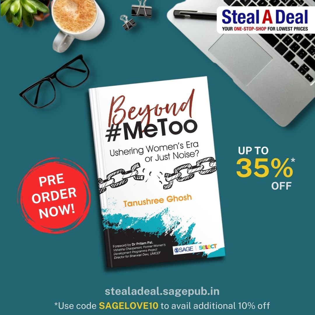 SagePubIndia's tweet photo. #PreOrderAlert
A book that unboxes the #MeToo movement beyond the headlines and hashtags and repositions to its equally deserving urgency as a social issue.
Pre-Order now!
https://t.co/egcYKzyG6S
#BeyondMeToo #MeToo #Nonfictionreads #StealADeal #SAGESelect
@thoughtsnrights https://t.co/C2RmCOAoGH