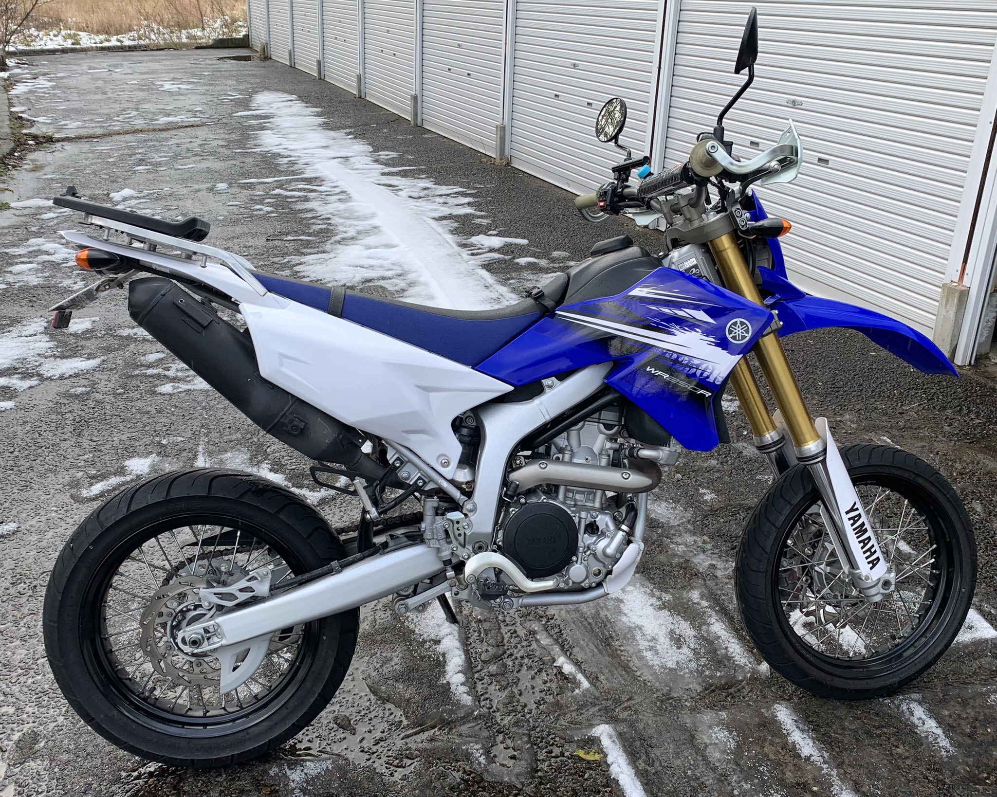ほぼ未使用 WR250R WR250X ドリップレーシング ショートフェンダー