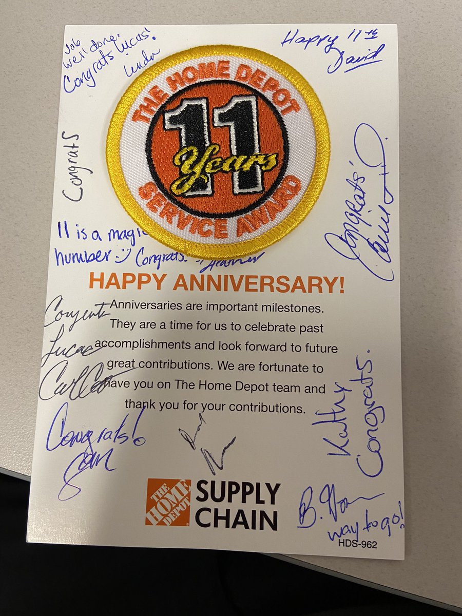 What a crazy ride it’s been, 11 yrs ago I started as a part time cashier at 8583 in Layton Utah. I’ve work 5 store in 4 states and now working in supply chain! I wonder what the next 11 yrs will bring?!