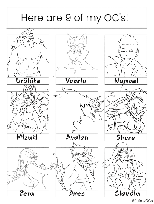Tribatore's tweet photo. I was trying this and I had a lot of fun giving a face to some of my Oc that I had not drawn yet, it is the first time I have tried something like this

#9ofmyOCs https://t.co/bfzVG5RVui
