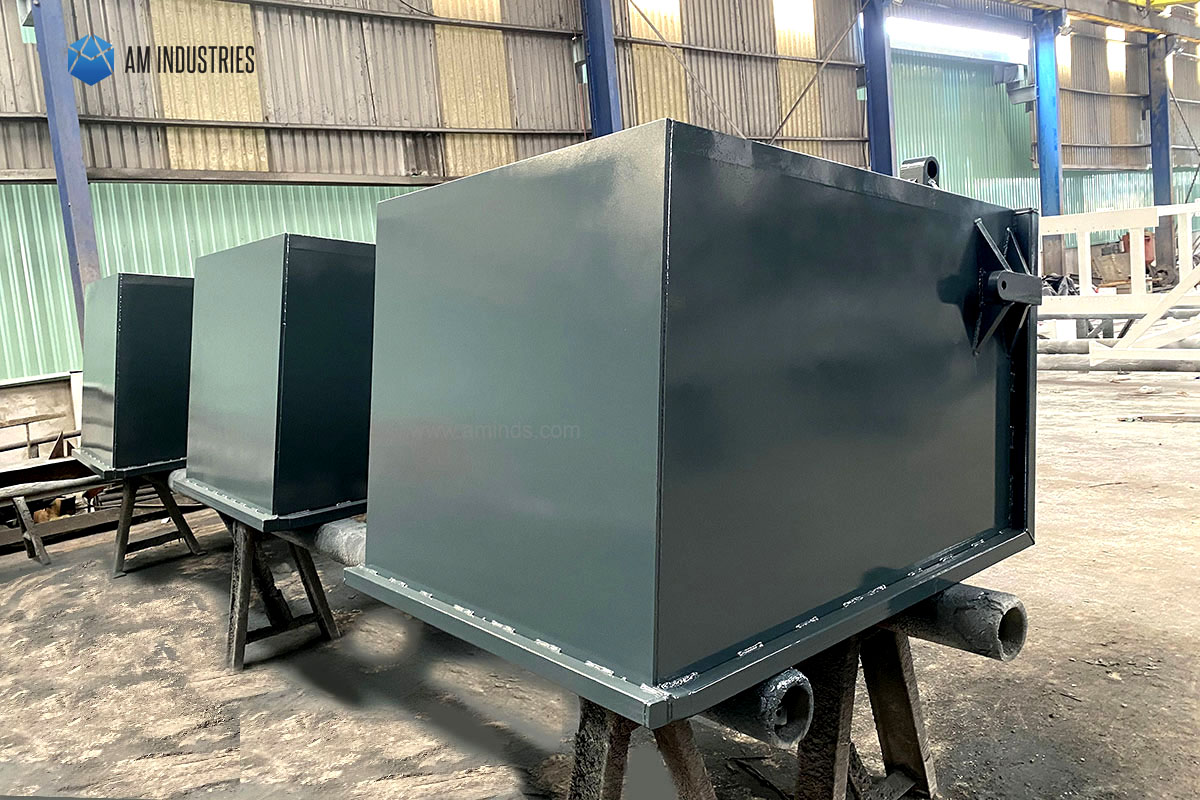 AMIndustriesVi1's tweet image. Use the industrial-quality #steelboxdumper for controlled dumping of materials from many types of containers including boxes and crates. Height is easily lowered for pallet truck loading and unloading.
Email: sales@aminds.com
We are here to server you💙
#steelbox #steelcomponents