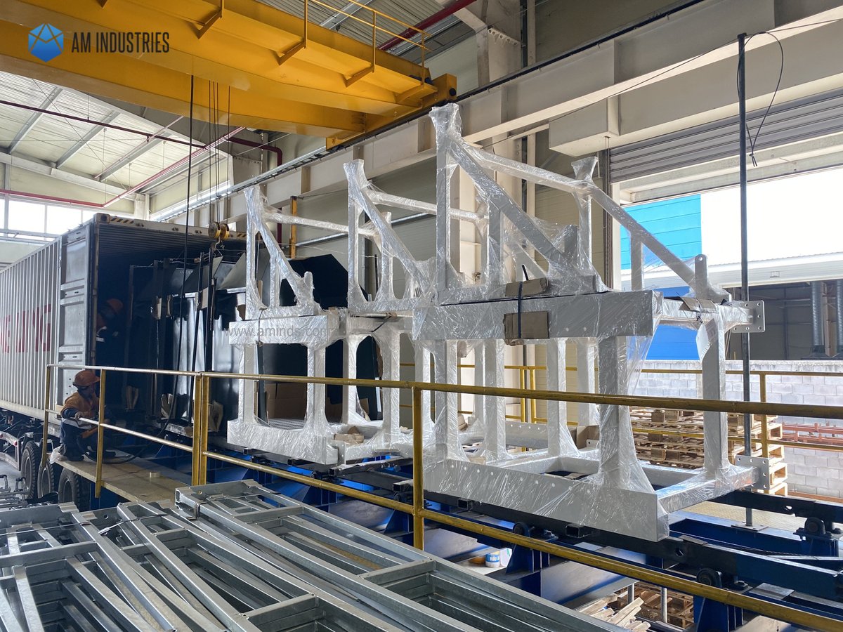 AMIndustriesVi1's tweet image. Use the industrial-quality #steelboxdumper for controlled dumping of materials from many types of containers including boxes and crates. Height is easily lowered for pallet truck loading and unloading.
Email: sales@aminds.com
We are here to server you💙
#steelbox #steelcomponents