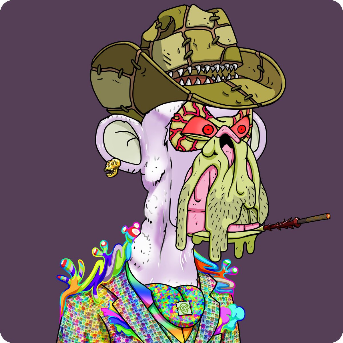 SeerauberETH's tweet photo. Felt like the right time, aped another Mutant Ape Yacht Club #7318! 
#MAYC #BAYC 

#ApeFollowApe https://t.co/oTV44MWxbw