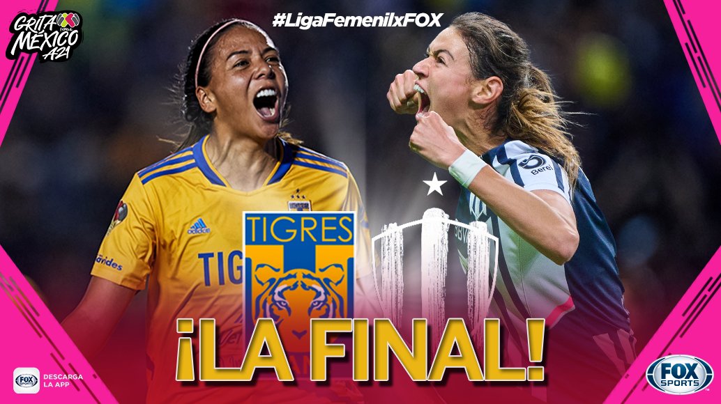 ¡OTRA VEZ UNA FINAL REGIA EN LA #LIGAFEMENILxFOX! 🔥 

#RayadasxFOX logró remontar a las rojinegras y el empate en el marcador global fue suficiente para llegar a la Final en la que enfrentarán a las bicampeonas Tigres 🤯