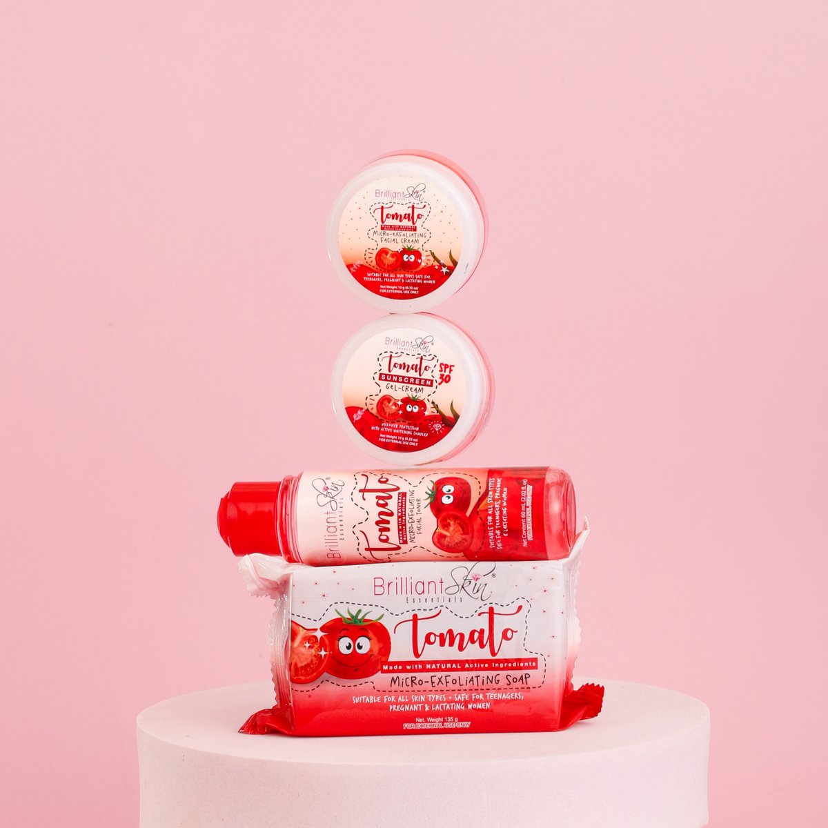 brilliantskinph's tweet photo. Switch now to Tomato Micro-Exfoliating Facial Set. This #facialset helps:
π
Soothe and protect skin's surface
π
Reduce the appearance of blemishes
π
Achieve a lighter skin tone
This is also recommended for teenagers, pregnant and lactating women. β€οΈ https://t.co/G5YXjTGRX0