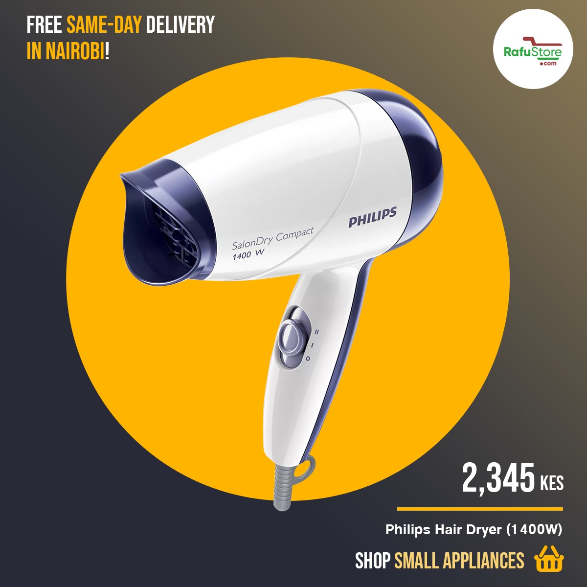 rafustore's tweet photo. No hours of towel in the hair with this Philips hair dryer. 
Grab it on https://t.co/80TvyX0vvc 

✅ Free, same day delivery.
✅ Pay on delivery.

#rafustore https://t.co/rC0L8OV7XA