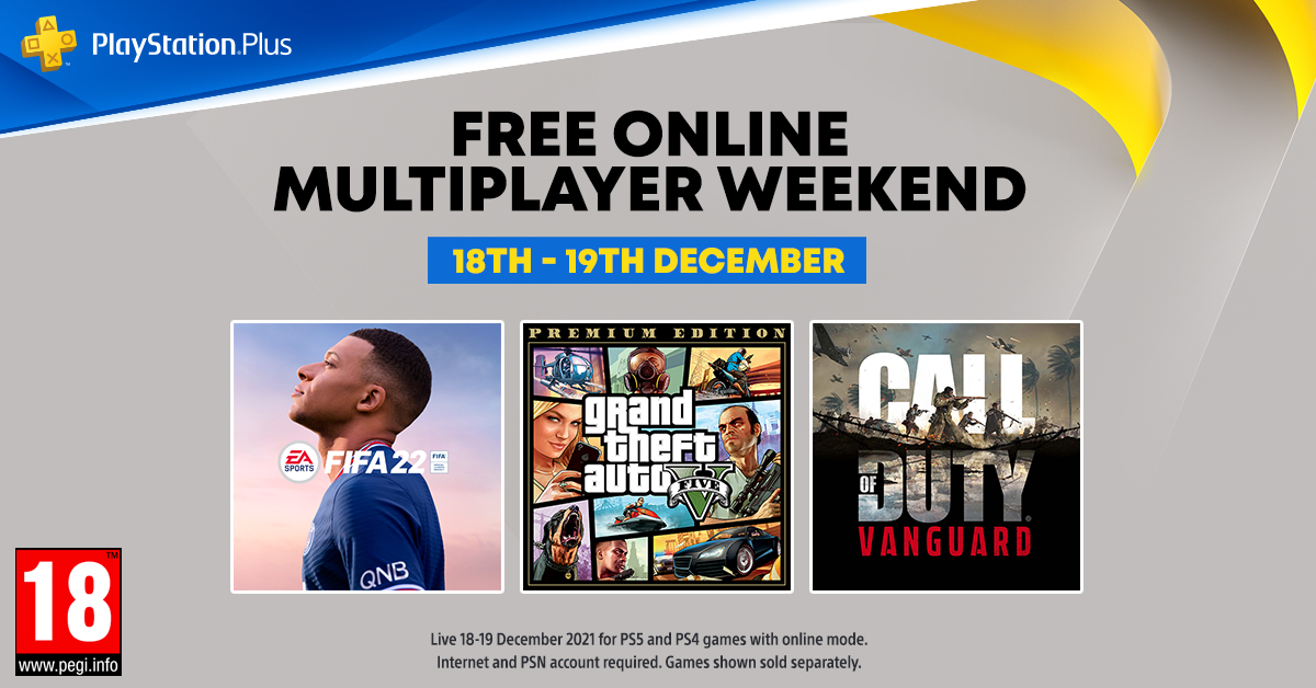 Experience the online multiplayer modes in your favorite PS4 and PS5 games  without a PlayStation Plus membership during our Online…