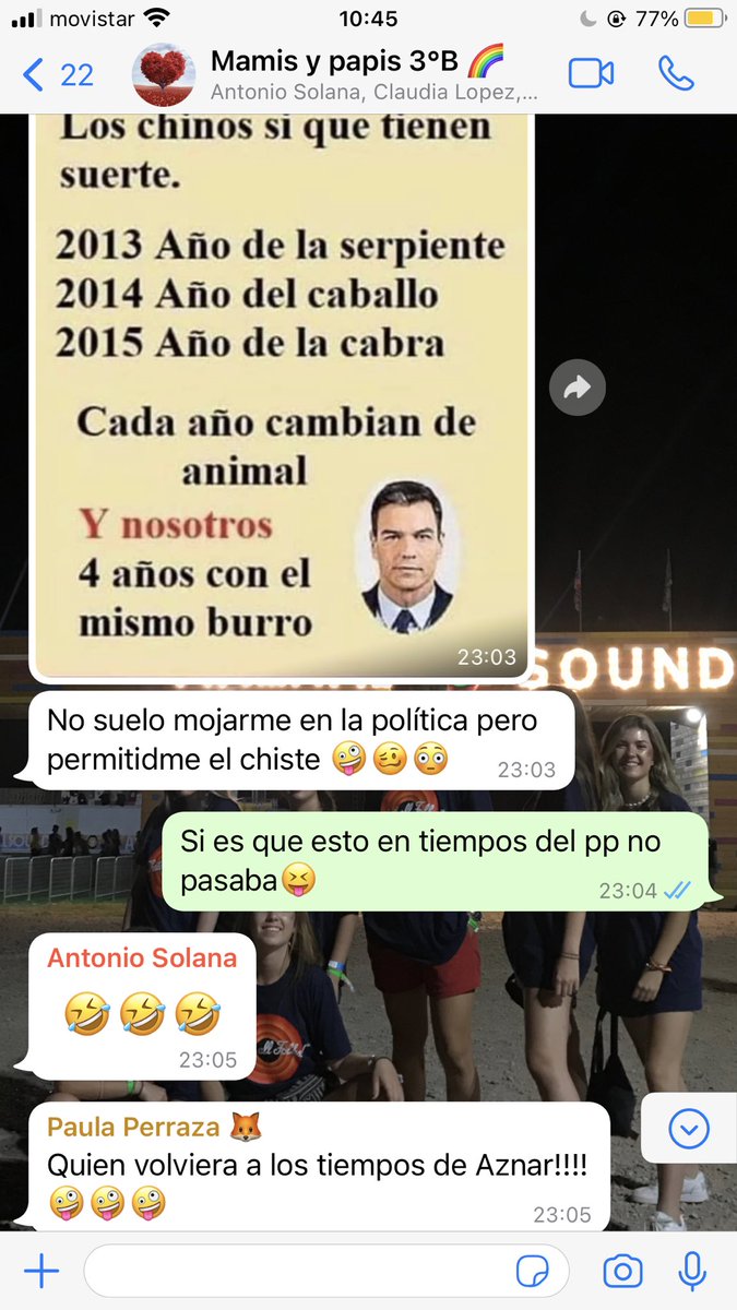 miss_ruizz's tweet photo. Yo tengo un grupo con mis amigos en el que fingimos que tenemos 50 años y somos padres de niños de primaria, vosotros qué tenéis https://t.co/hDRxqWLUnc